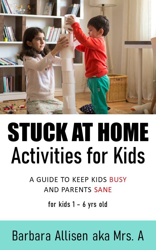 activity guide for young children stuck at home